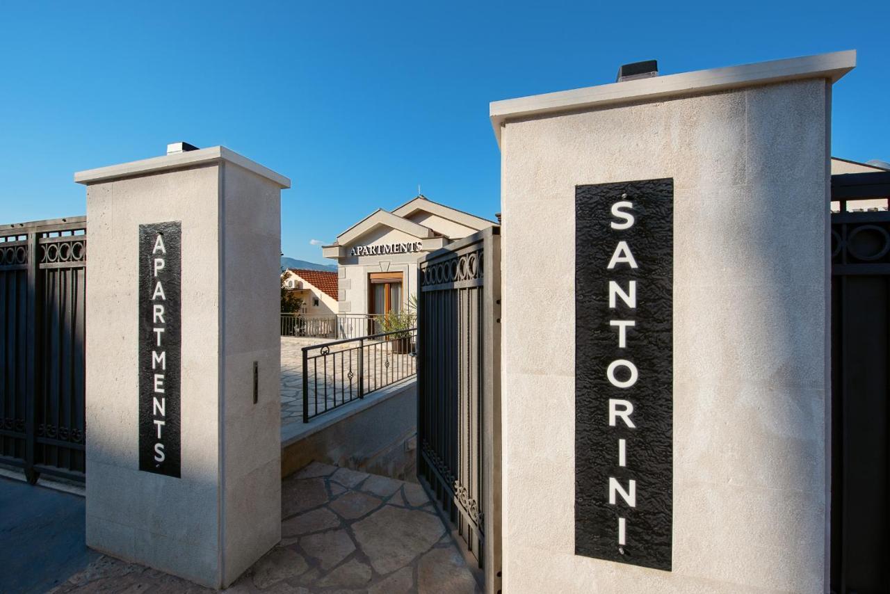 Santorini Apart Hotel Krasići Esterno foto